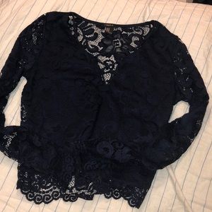 Lace Crop Top